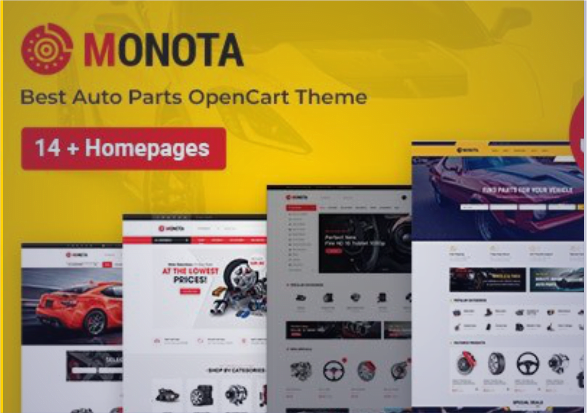 Monota OpenCart Theme