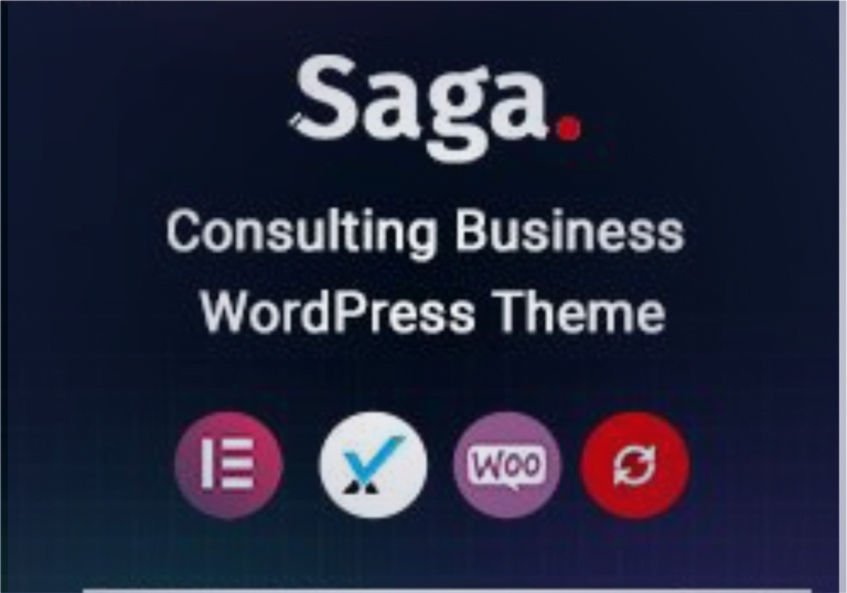 Saga Consulting WordPress Theme