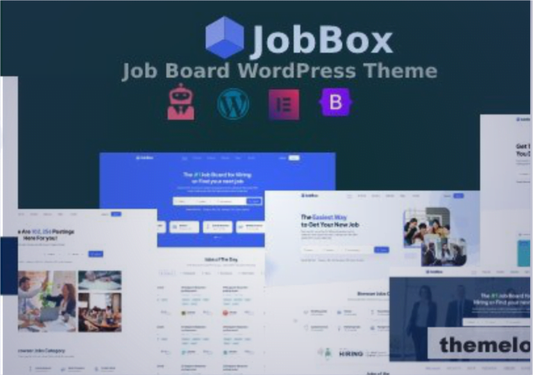 JobBox WordPress Theme