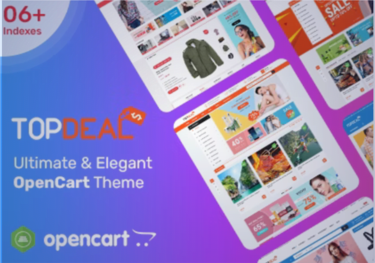 TopDeal OpenCart Theme